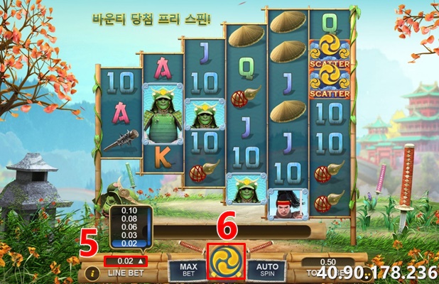 베팅 진행